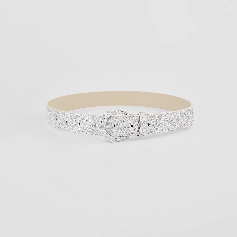 Sequin PU Leather Belt Fashionable Stylish