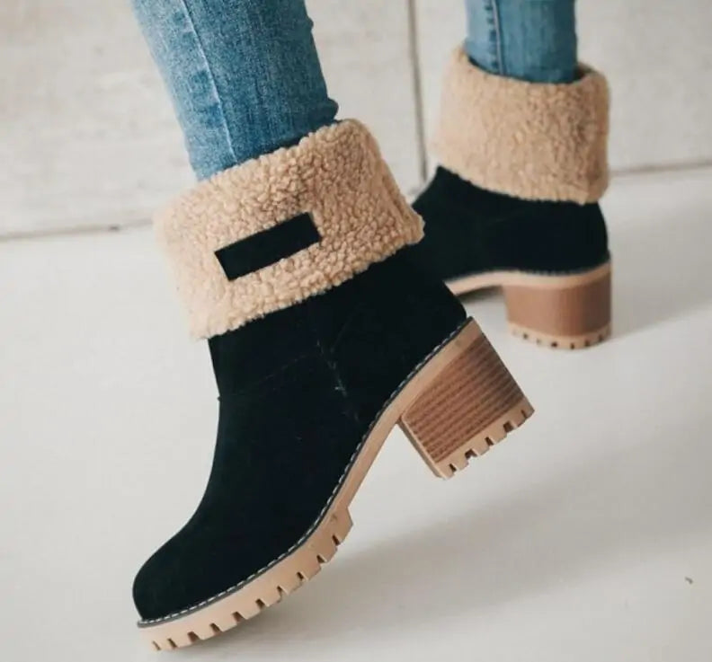 Women's Winter Snow Boots Waterproof Fashionable