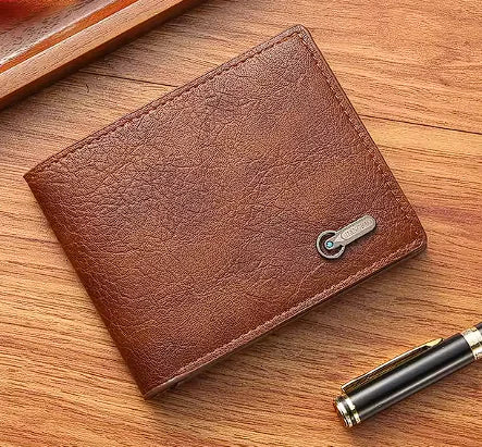 Men’s Black Leather Wallet Stylish Sophisticated Accessory