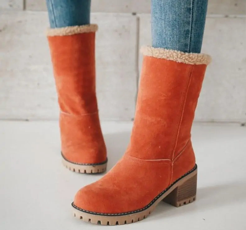 Women's Winter Snow Boots Waterproof Fashionable