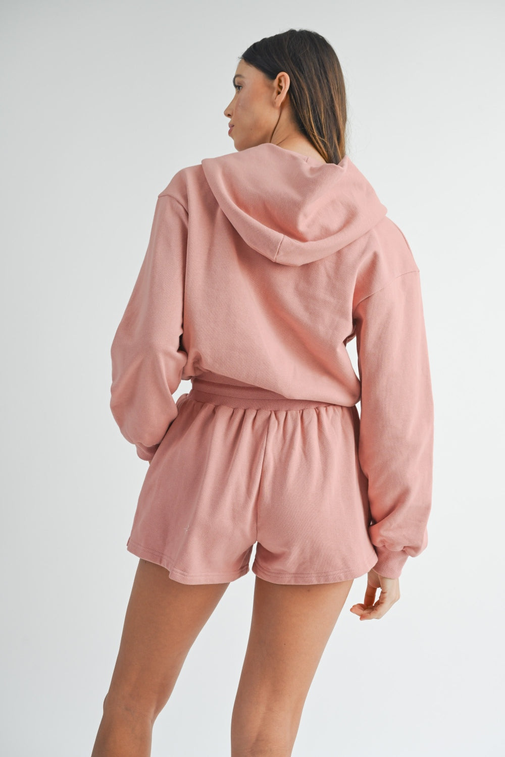 MABLE French Terry Hooded Romper-Cozy-Style