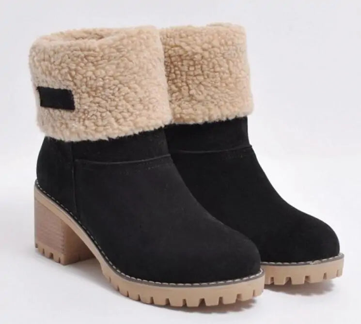 Women's Winter Snow Boots Waterproof Fashionable