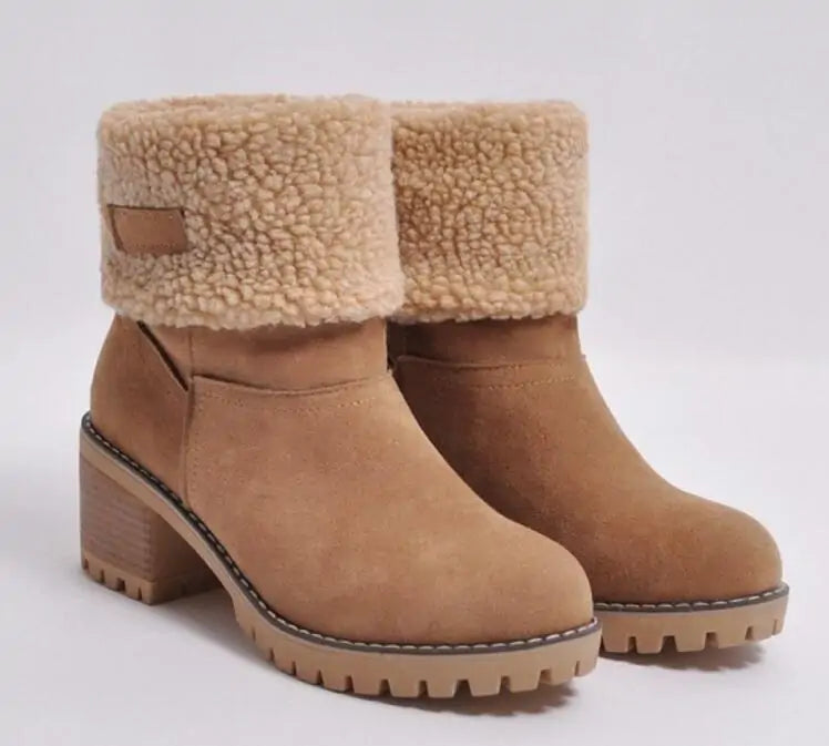 Women's Winter Snow Boots Waterproof Fashionable