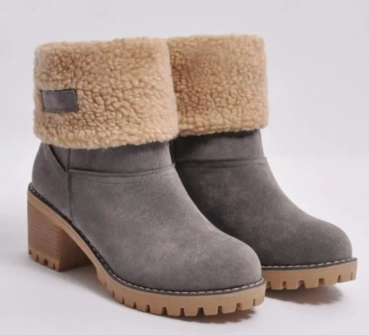 Women's Winter Snow Boots Waterproof Fashionable