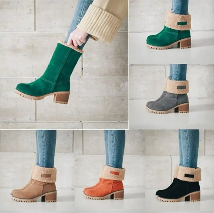 Women's Winter Snow Boots Waterproof Fashionable