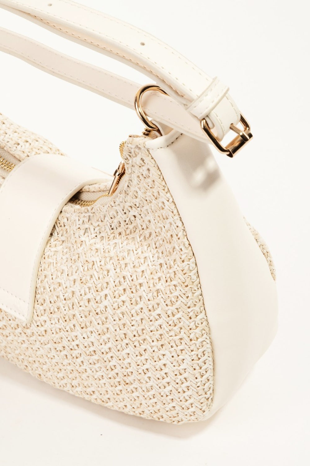 Fame Straw Braid Hobo Bag-Designer-Fashion