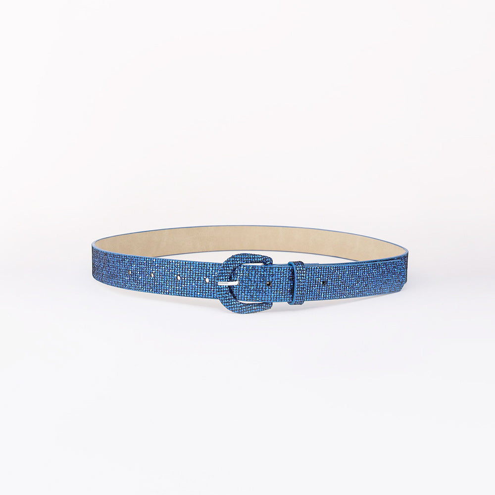 Sequin PU Leather Belt Fashionable Stylish