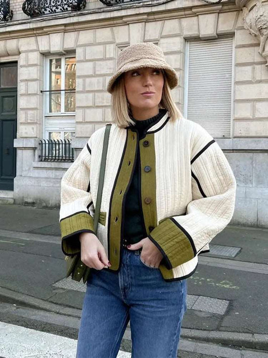 Fashion Elegant Thicken Long Sleeve Jackets