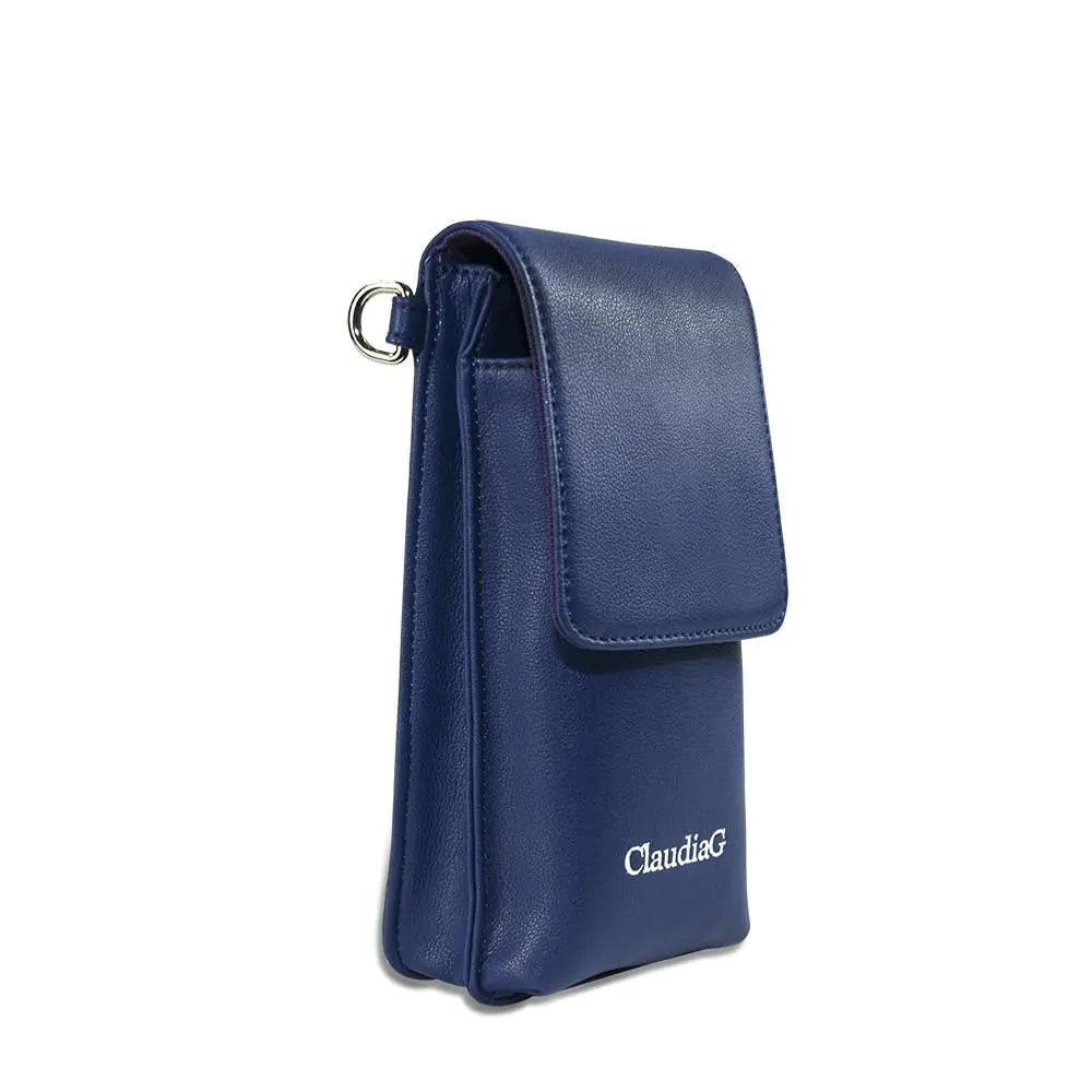 ibag Leather Cross Body-Sapphire Trendy Fashion